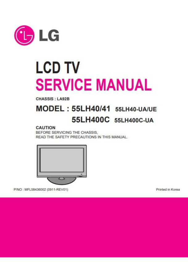 LA92B_55LH40, 55LH41, 55LH400C